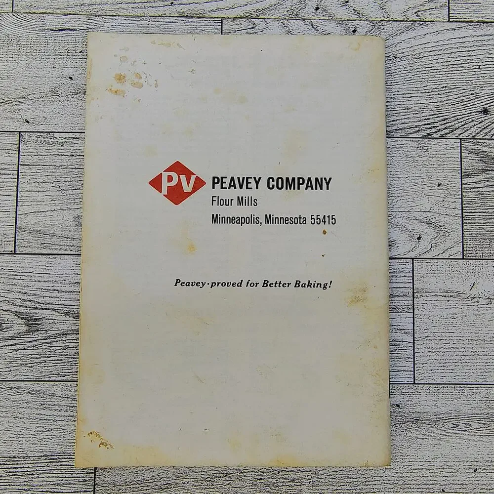 Occident King Midas 117 Bar Cookie Recipes Vtg Cookbook Booklet Peavy Flour Mill